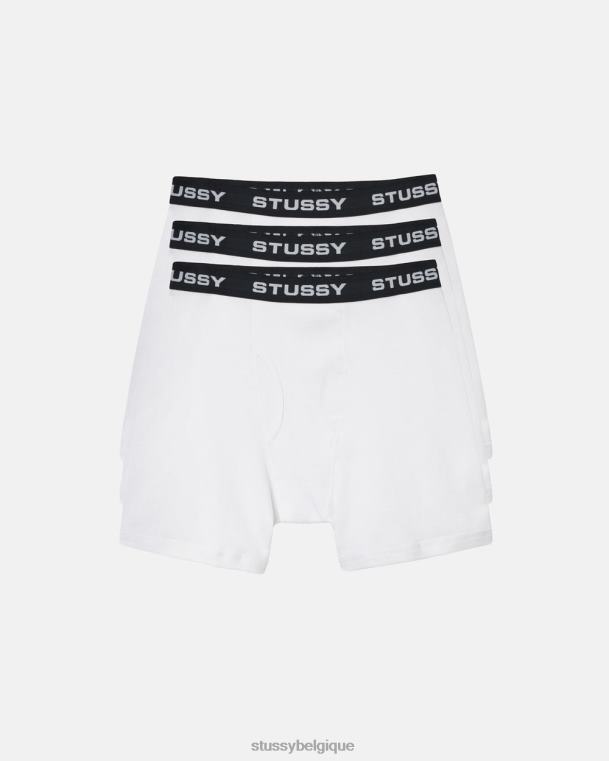 autres boxers - lot de 3 unisexe blanc STUSSY V46H448