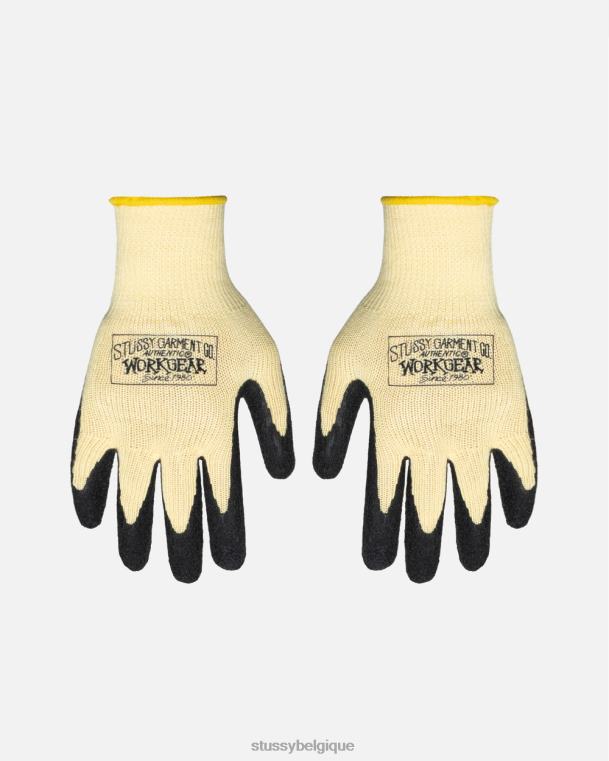 autres gants de travail unisexe jaune clair STUSSY V46H425