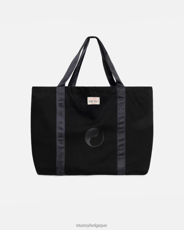 autres grand sac de plage our legacy work shop unisexe sergé épais noir STUSSY V46H439