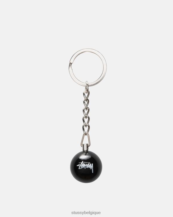 autres porte-clés 8 boules unisexe noir STUSSY V46H450