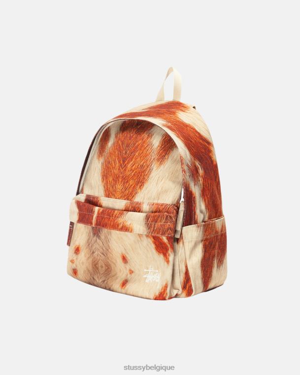 autres sac à dos en toile unisexe peau de vache STUSSY V46H444