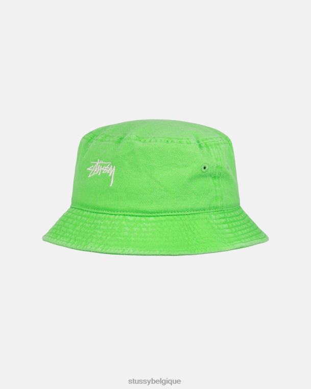 couvre-chef bob en stock délavé unisexe menthe STUSSY V46H486