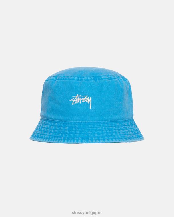 couvre-chef bob en stock délavé unisexe océan STUSSY V46H487