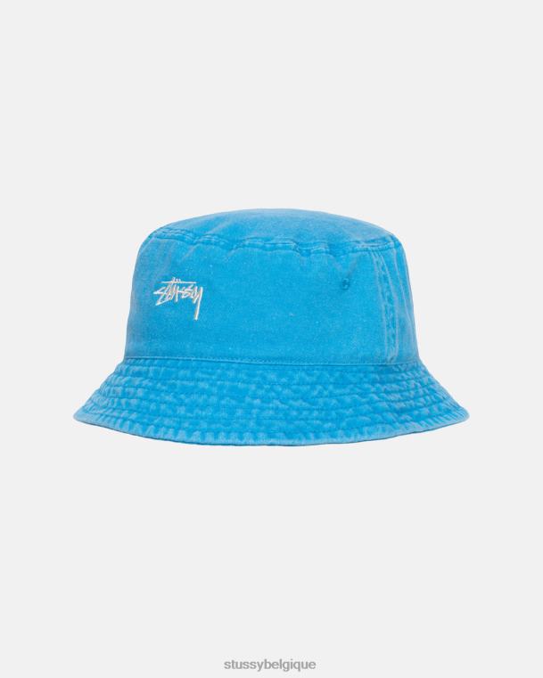 couvre-chef bob en stock délavé unisexe océan STUSSY V46H487