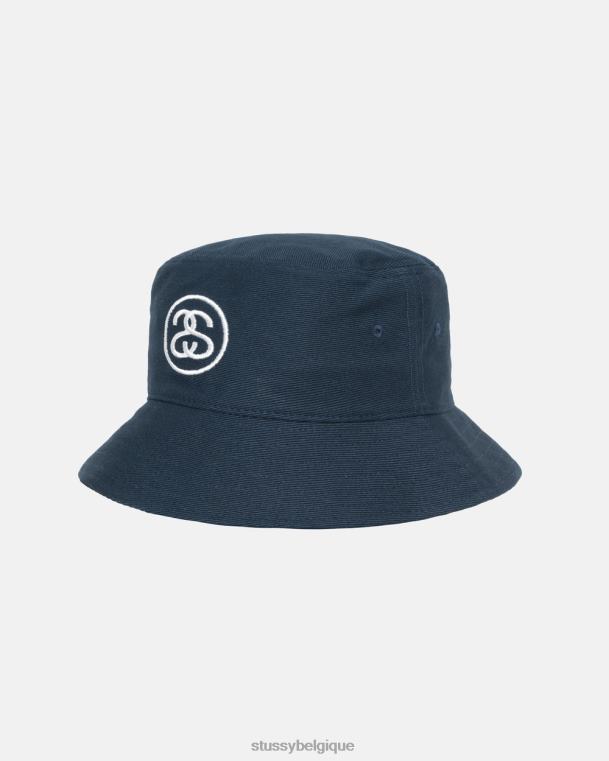 couvre-chef bob profond ss link unisexe marine STUSSY V46H491