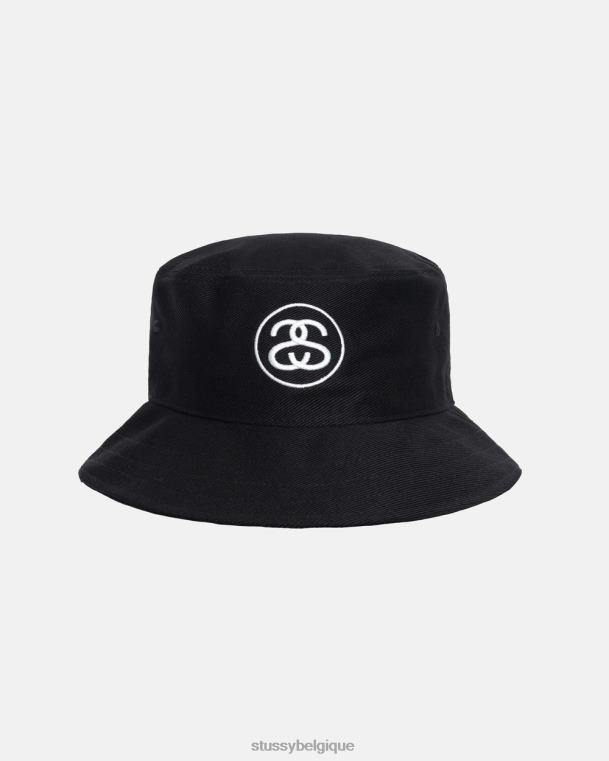 couvre-chef bob profond ss link unisexe noir STUSSY V46H493