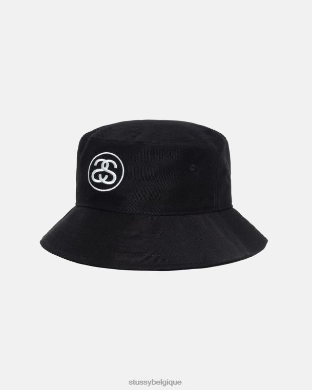 couvre-chef bob profond ss link unisexe noir STUSSY V46H493