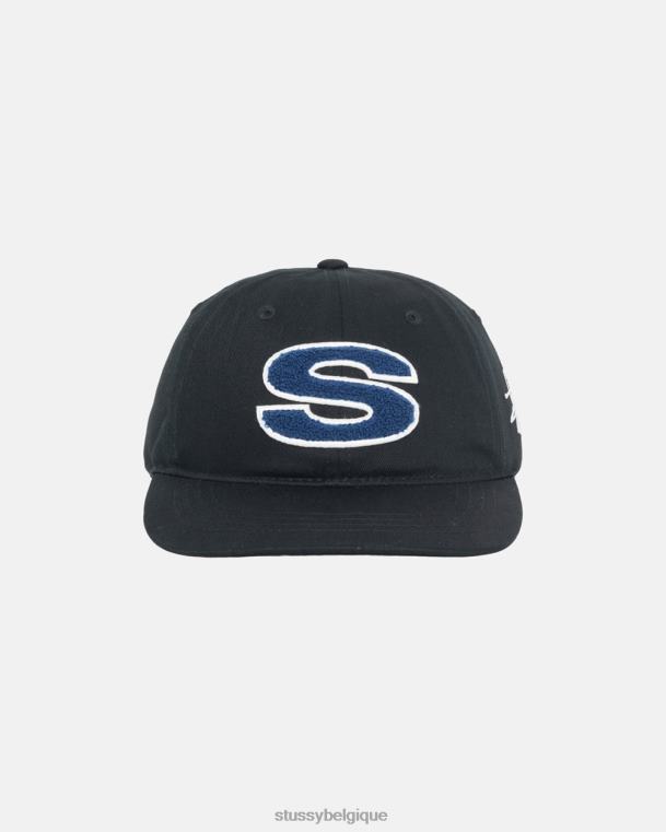 couvre-chef casquette chenille s low pro unisexe noir STUSSY V46H383
