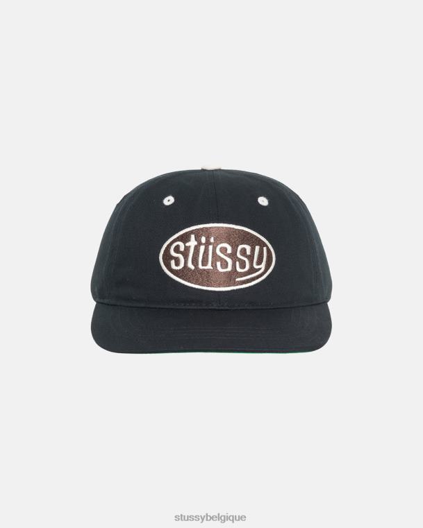 couvre-chef casquette pitstop low pro unisexe noir STUSSY V46H378