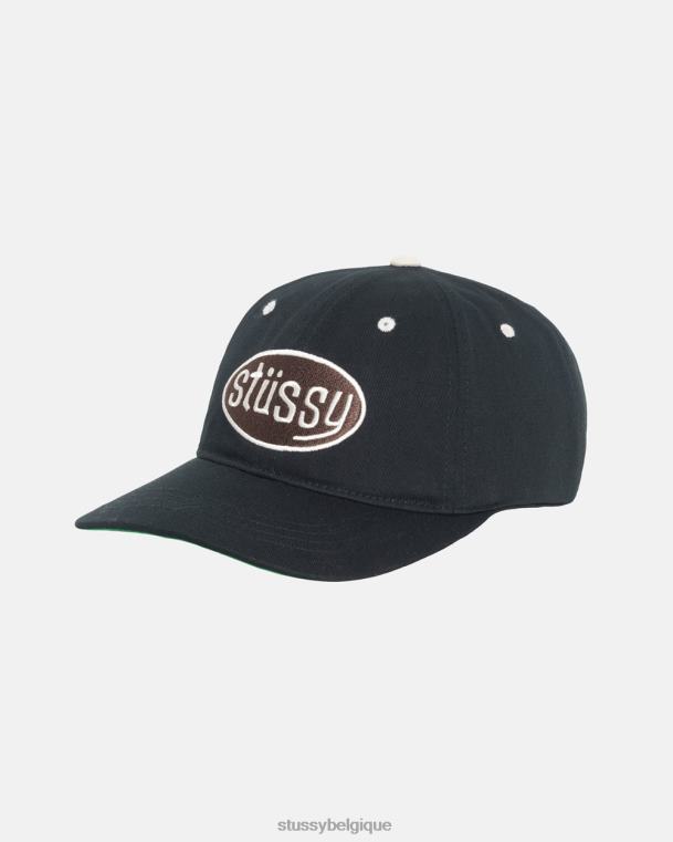 couvre-chef casquette pitstop low pro unisexe noir STUSSY V46H378