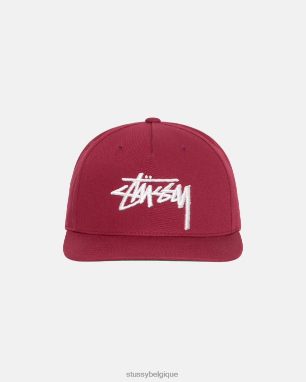 couvre-chef grand chapeau de couronne de point de stock unisexe baie STUSSY V46H408