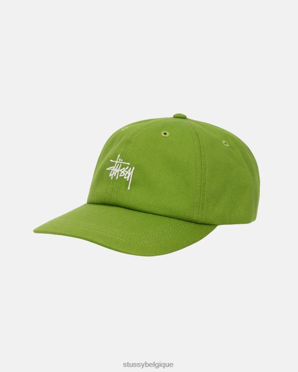 couvre-chef stock de base faible casquette pro unisexe herbe STUSSY V46H388