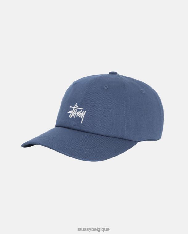 couvre-chef stock de base faible casquette pro unisexe marine STUSSY V46H385