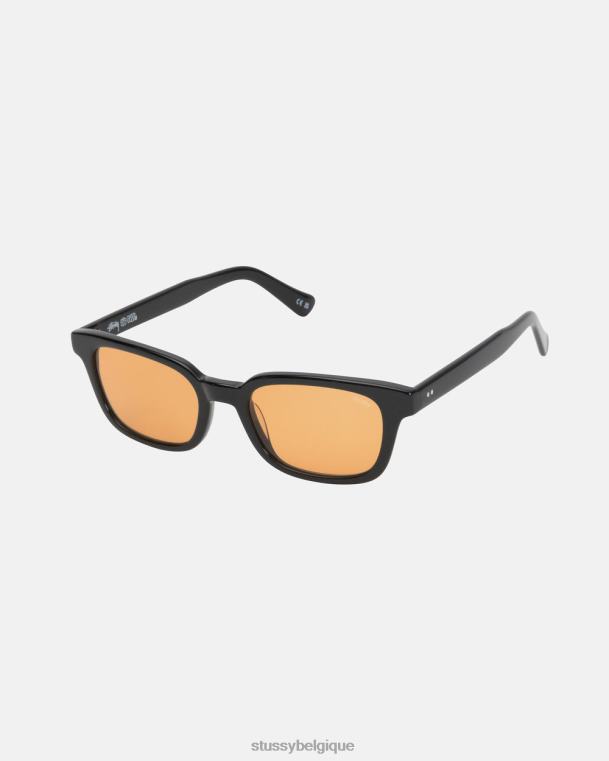 lunettes lunettes de soleil Owen unisexe noir/ambre STUSSY V46H476