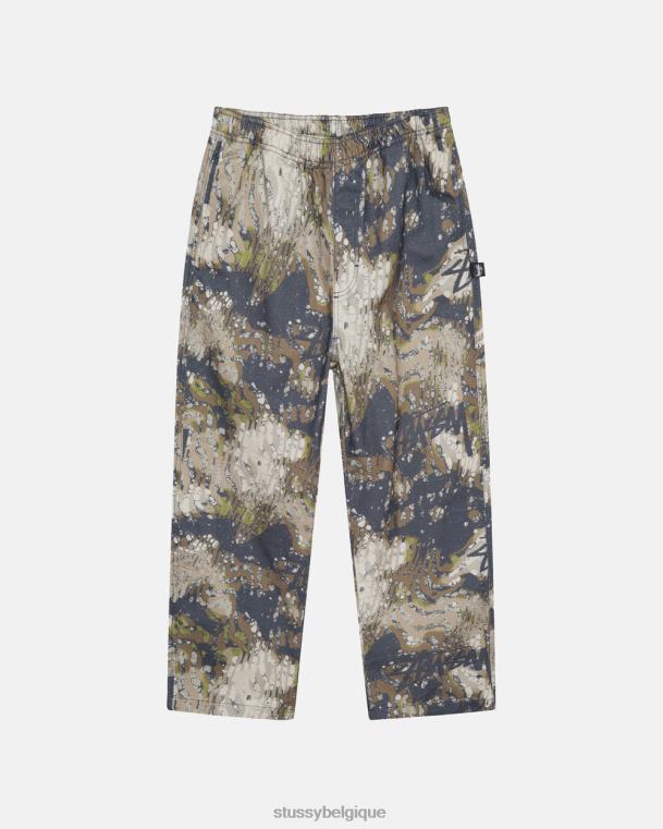 pantalon pantalon de plage voile camo unisexe terranea STUSSY V46H313