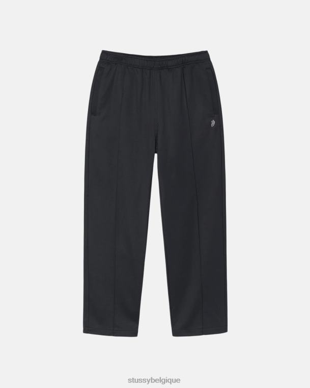 pantalon pantalon de survêtement poly unisexe noir STUSSY V46H332