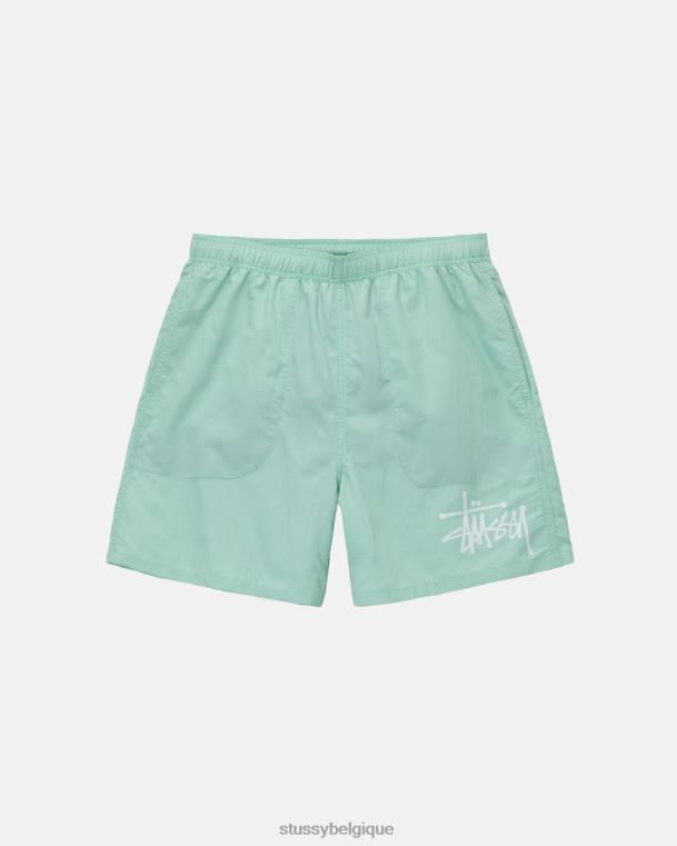 shorts grand short d'eau de base unisexe menthe STUSSY V46H105