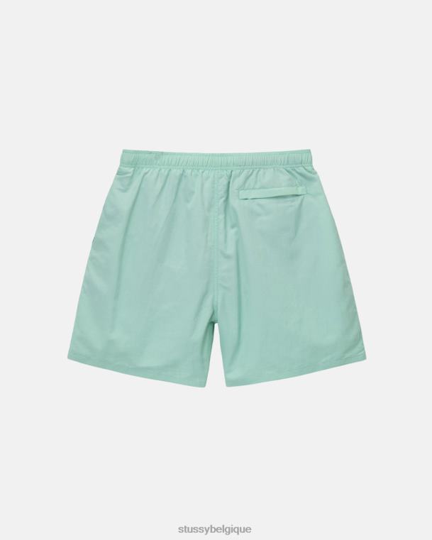 shorts grand short d'eau de base unisexe menthe STUSSY V46H105