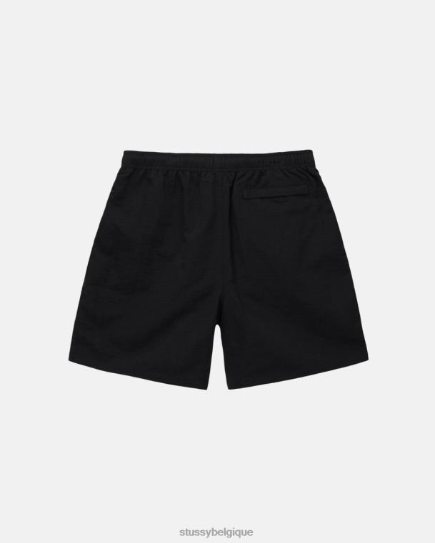 shorts grand short d'eau de base unisexe noir STUSSY V46H101