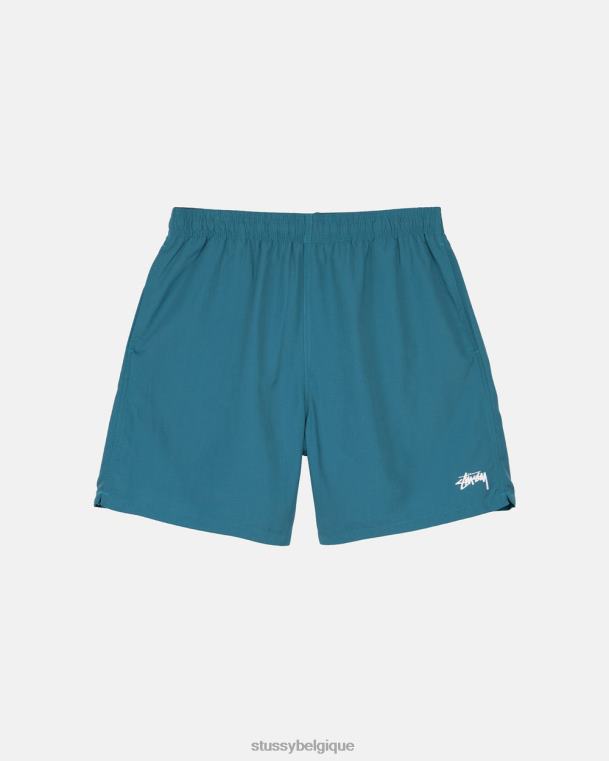 shorts manque d'eau unisexe bleu STUSSY V46H111