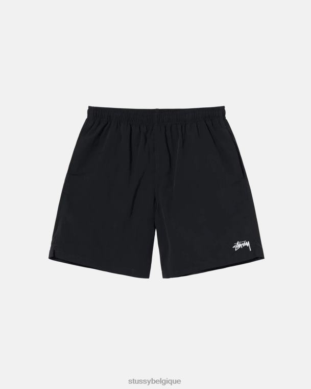 shorts manque d'eau unisexe noir STUSSY V46H496