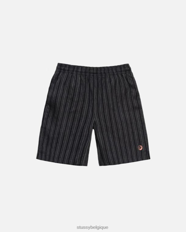shorts our legacy work shop short laguna unisexe lin multi rayures STUSSY V46H267
