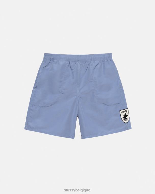 shorts short de bain patch surfman unisexe bleu STUSSY V46H97