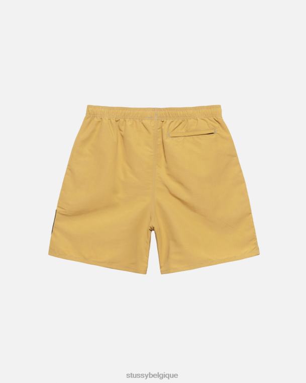 shorts short de bain patch surfman unisexe soufre STUSSY V46H100
