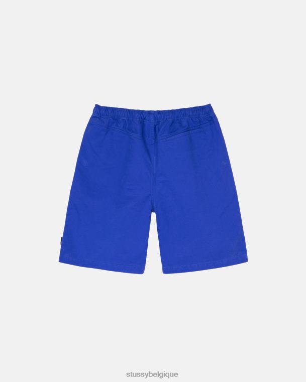 shorts short de plage brossé unisexe Royal STUSSY V46H284