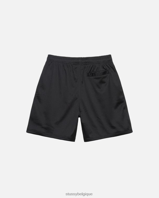 shorts short en filet surfman unisexe noir STUSSY V46H293