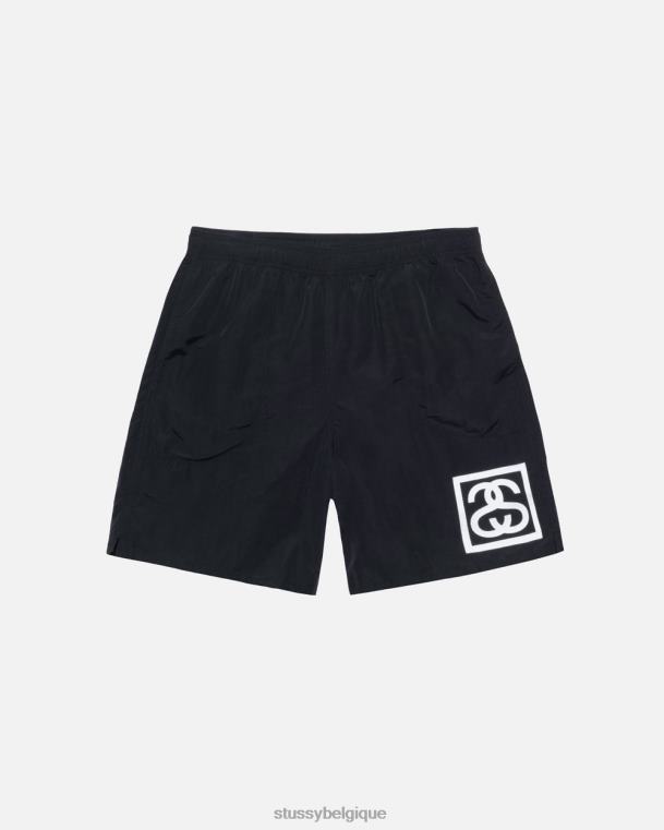 shorts ss - lien à court d'eau unisexe noir STUSSY V46H122
