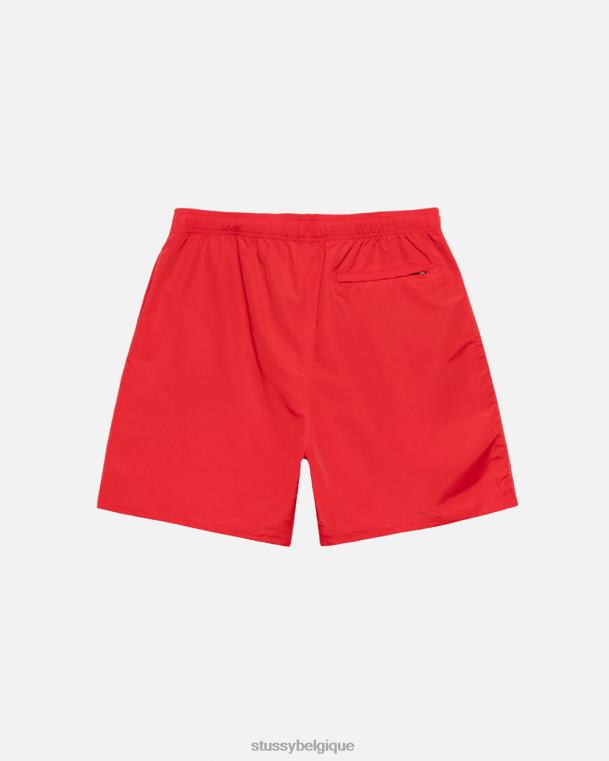 shorts ss - lien à court d'eau unisexe rouge STUSSY V46H124