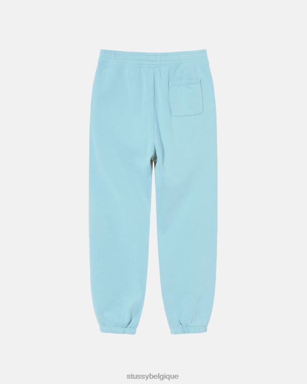 sueurs pantalon de jogging à logo surteint unisexe bleu STUSSY V46H149