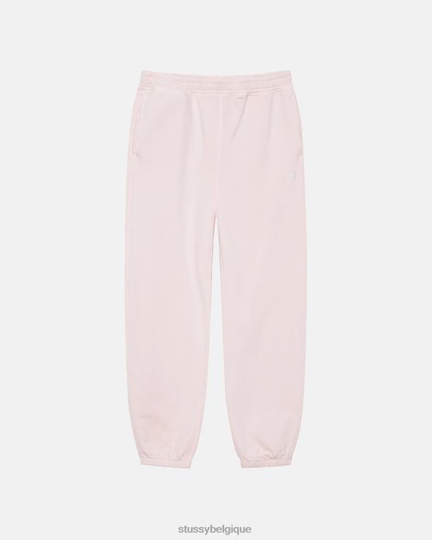 sueurs pantalon de jogging à logo surteint unisexe lt. rose STUSSY V46H130