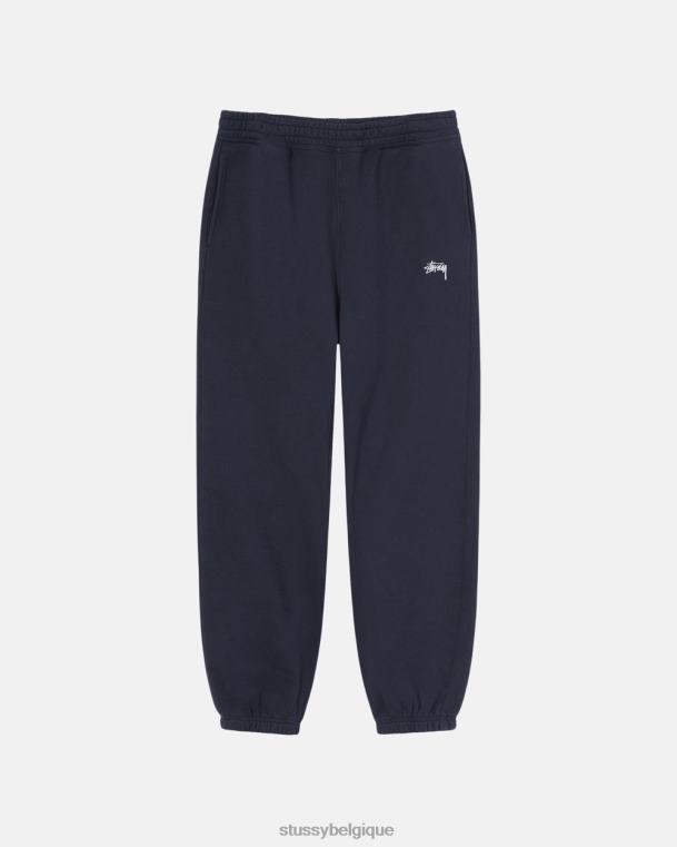 sueurs pantalon de jogging à logo surteint unisexe marine STUSSY V46H146
