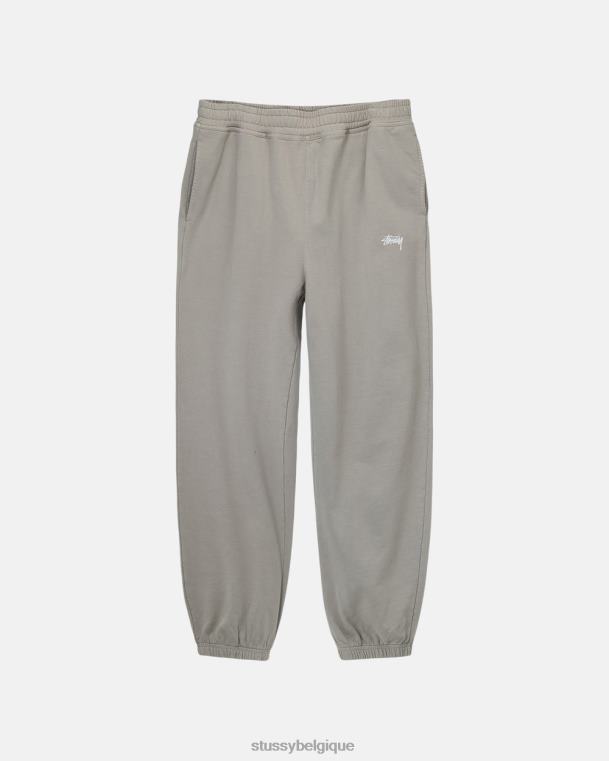 sueurs pantalon de jogging à logo surteint unisexe sable STUSSY V46H155