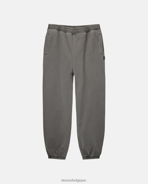 sueurs pantalon en molleton à teinture pigmentée unisexe charbon STUSSY V46H224