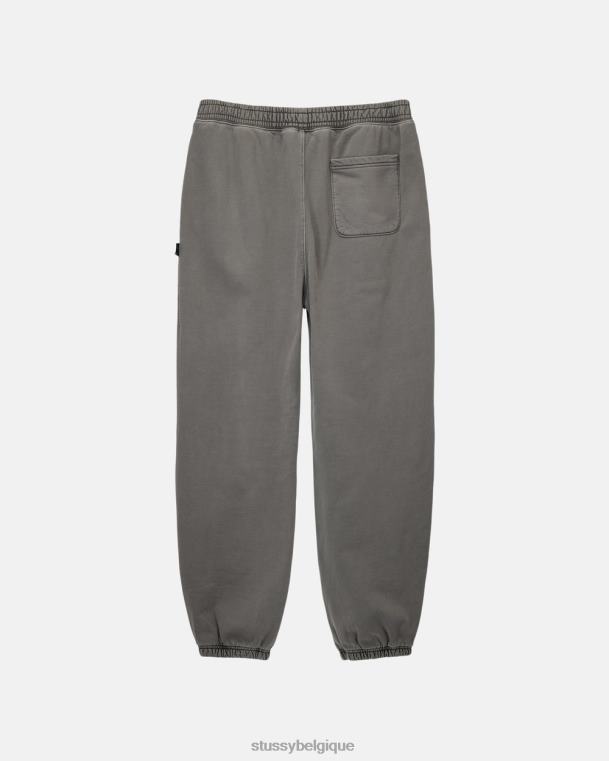 sueurs pantalon en molleton à teinture pigmentée unisexe charbon STUSSY V46H224