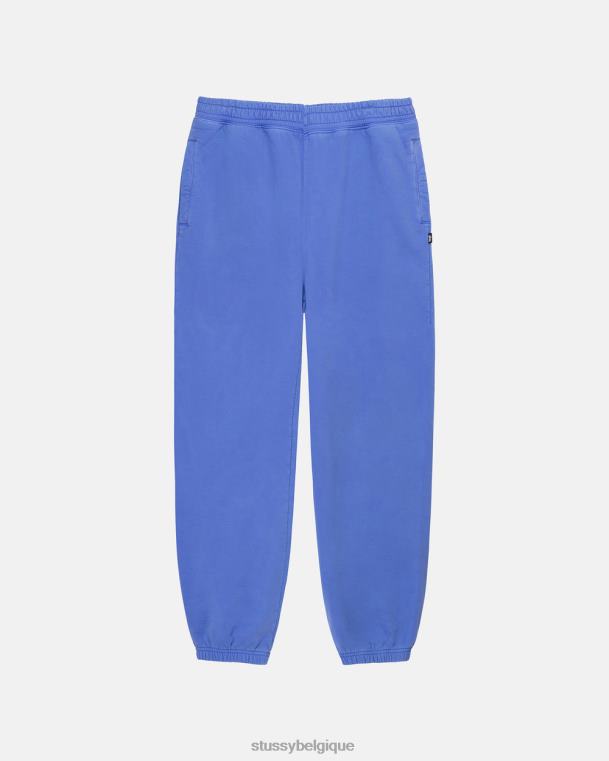 sueurs pantalon en molleton à teinture pigmentée unisexe outremer STUSSY V46H232