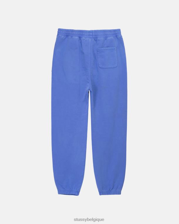sueurs pantalon en molleton à teinture pigmentée unisexe outremer STUSSY V46H232