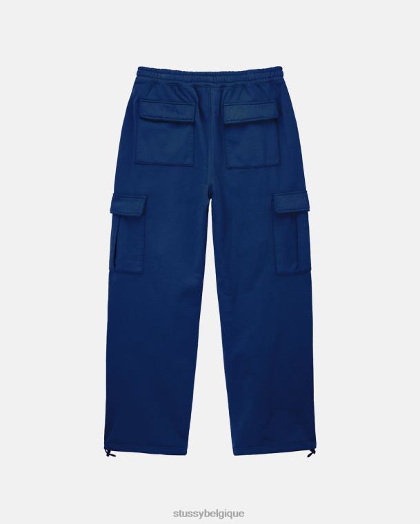 sueurs pantalon sport cargo en polaire unisexe bleu STUSSY V46H241
