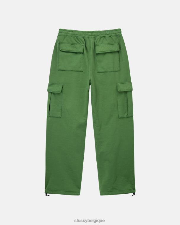 sueurs pantalon sport cargo en polaire unisexe vert STUSSY V46H242