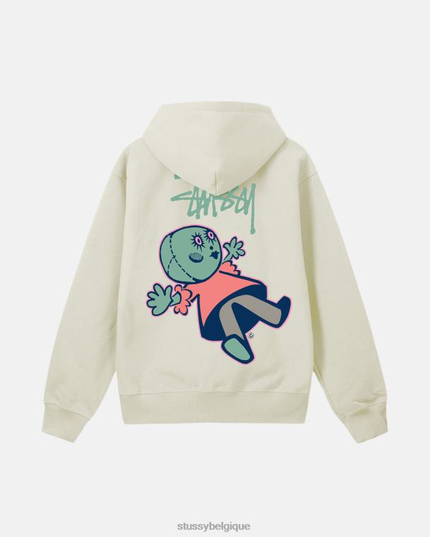 sueurs pull à capuche zippé unisexe calcul STUSSY V46H170