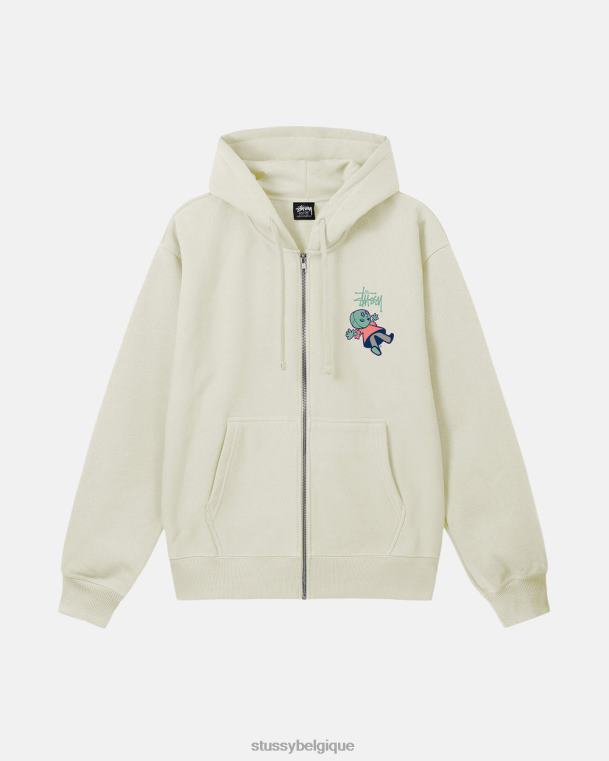 sueurs pull à capuche zippé unisexe calcul STUSSY V46H170