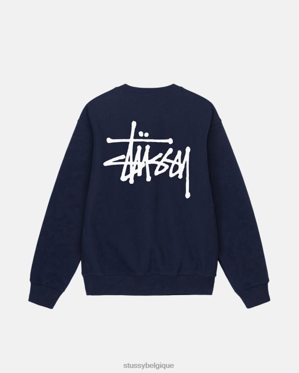 sueurs équipage de base unisexe marine STUSSY V46H193