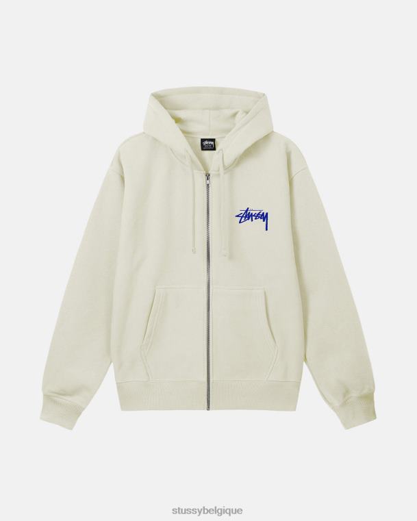 sueurs sweat zippé sara unisexe calcul STUSSY V46H167