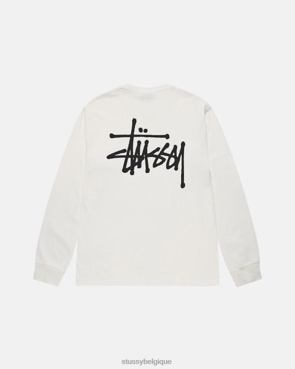 tees t-shirt basic pigment teint unisexe naturel STUSSY V46H63