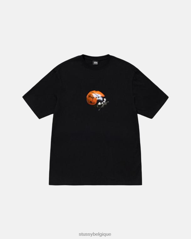 tees t-shirt coccinelle unisexe noir STUSSY V46H16