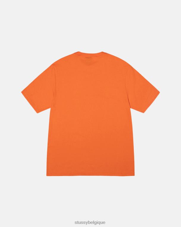tees t-shirt de voiture de course unisexe corail STUSSY V46H23