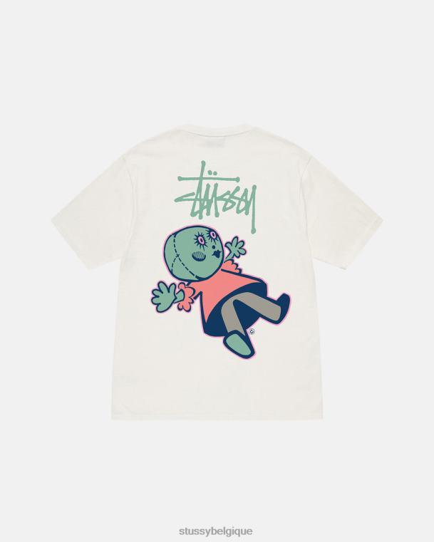 tees t-shirt teint en pigments dollie unisexe naturel STUSSY V46H38